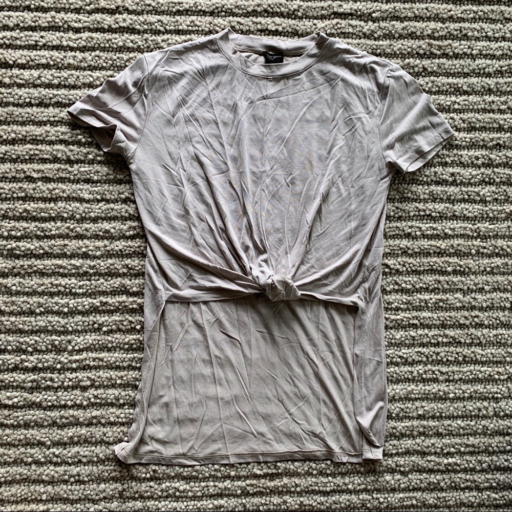 Free Press Knotted Front Tee